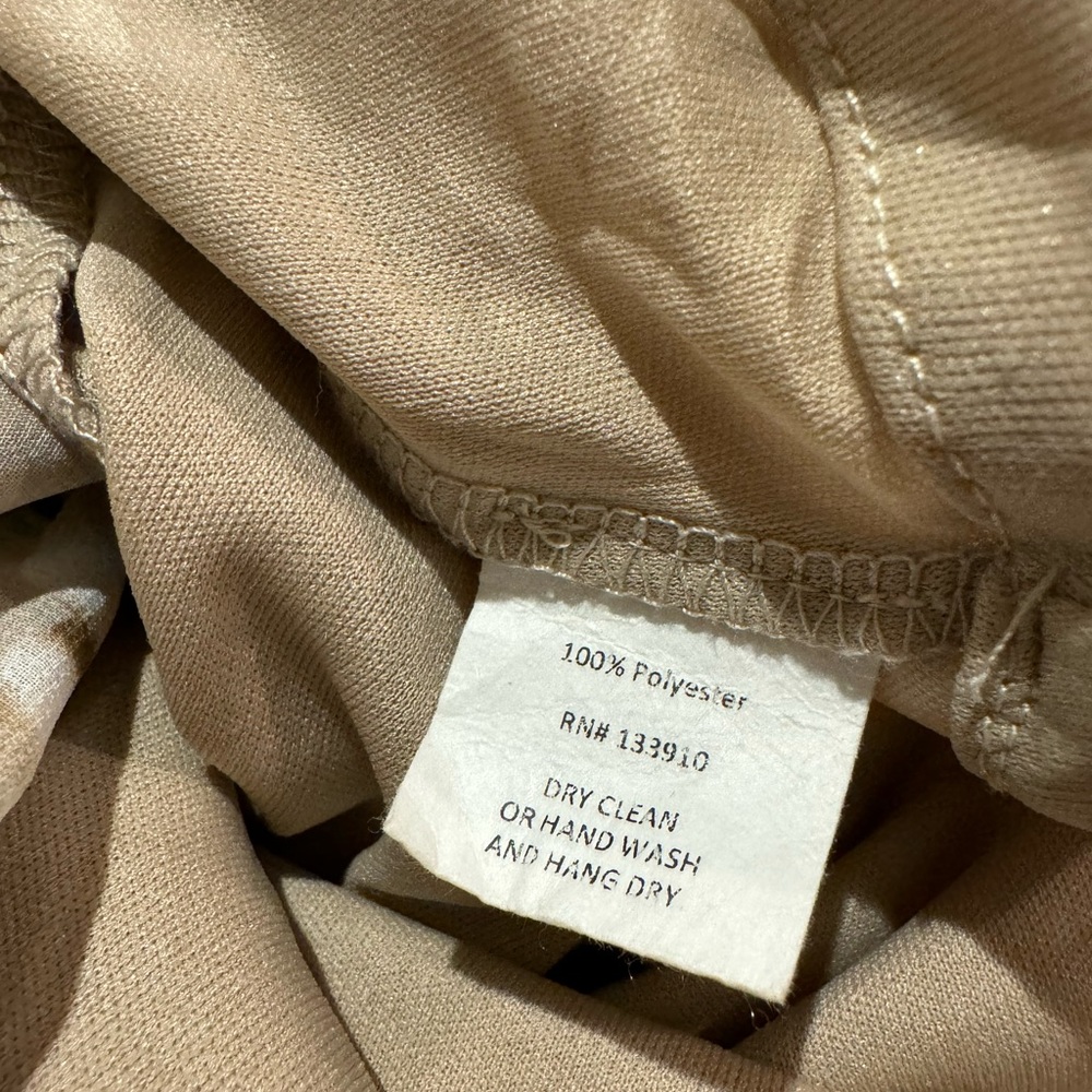 Show‎ Me Your Mumu Luna Halter floral Maxi beige Dress Bouquet Toss XL - Picture 6 of 7